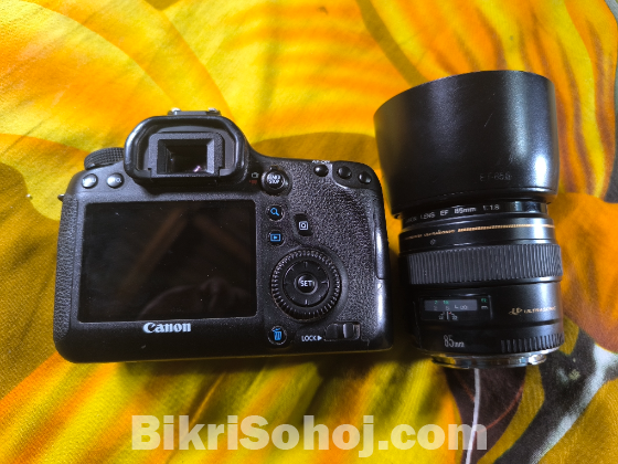 Canon 6D with 85mm Lens